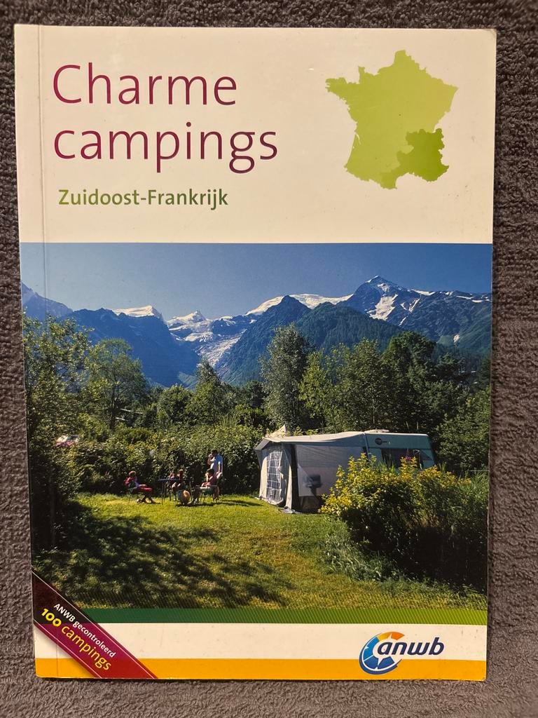 Charme Campings Zuidoost-Frankrijk - ANWB Reisgids, Gelezen, Budget, Europa, Ophalen of Verzenden