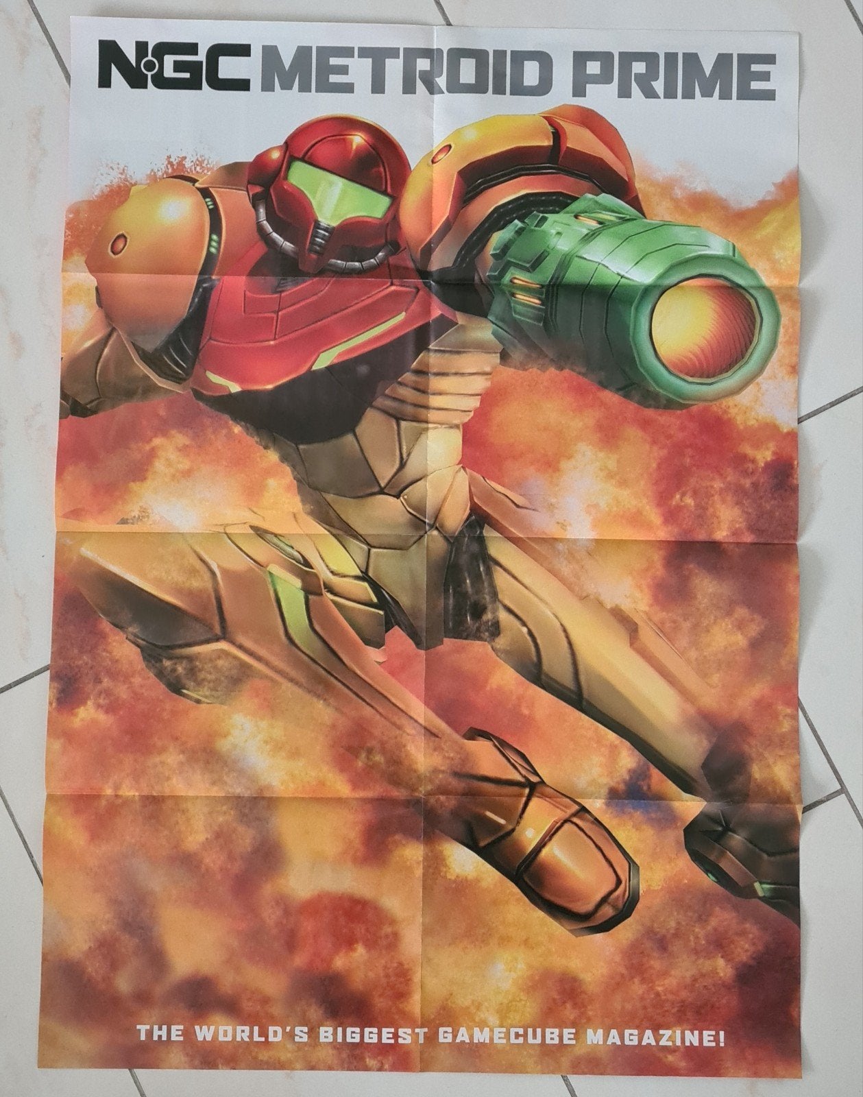Zeldzame Metroid Prime Poster, Verzamelen, Posters, Ophalen of Verzenden, Zo goed als nieuw