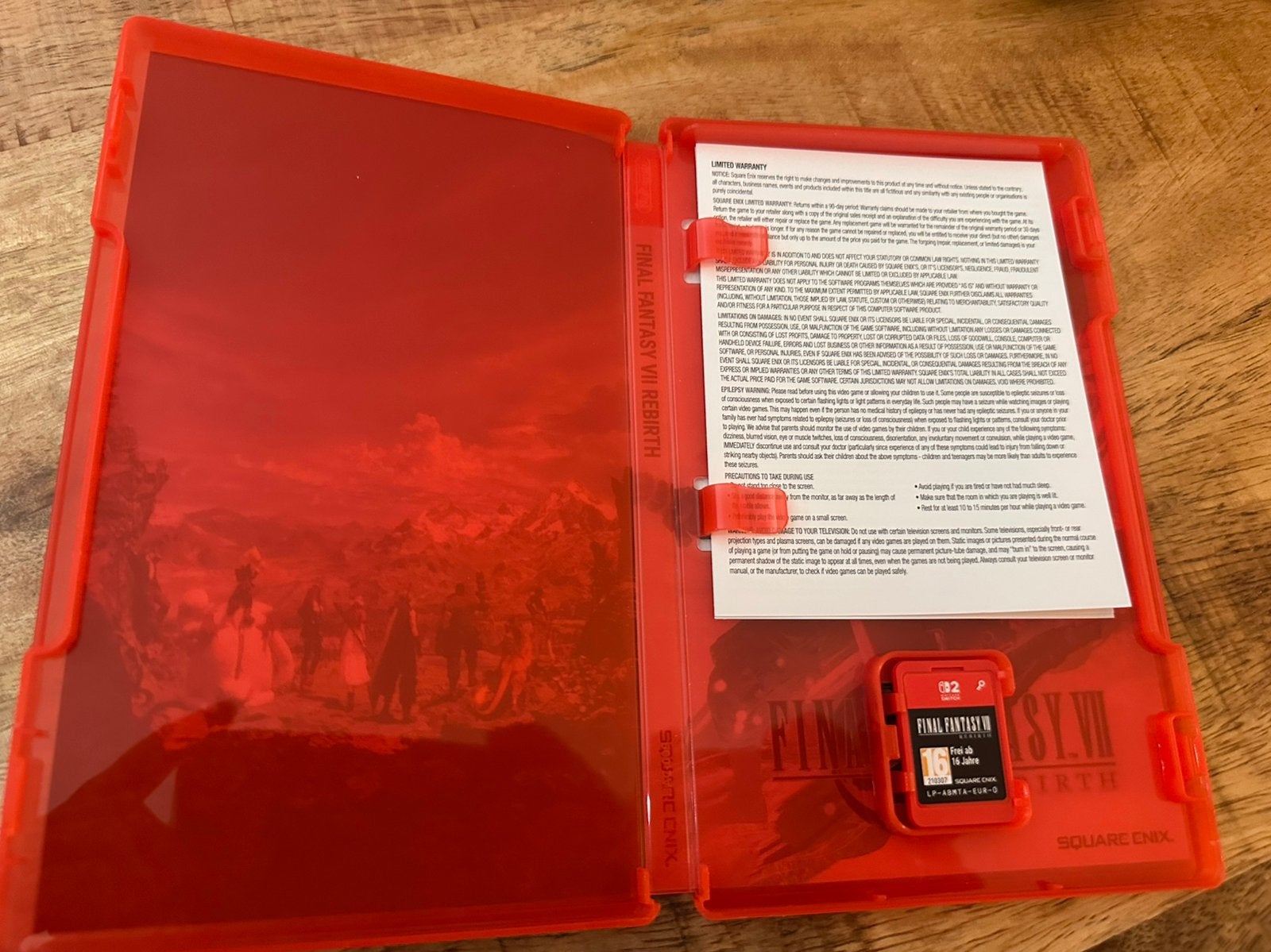 Final Fantasy VII Rebirth Switch 2! +DLC !, Ophalen, 1 speler, Nieuw, Role Playing Game (Rpg)