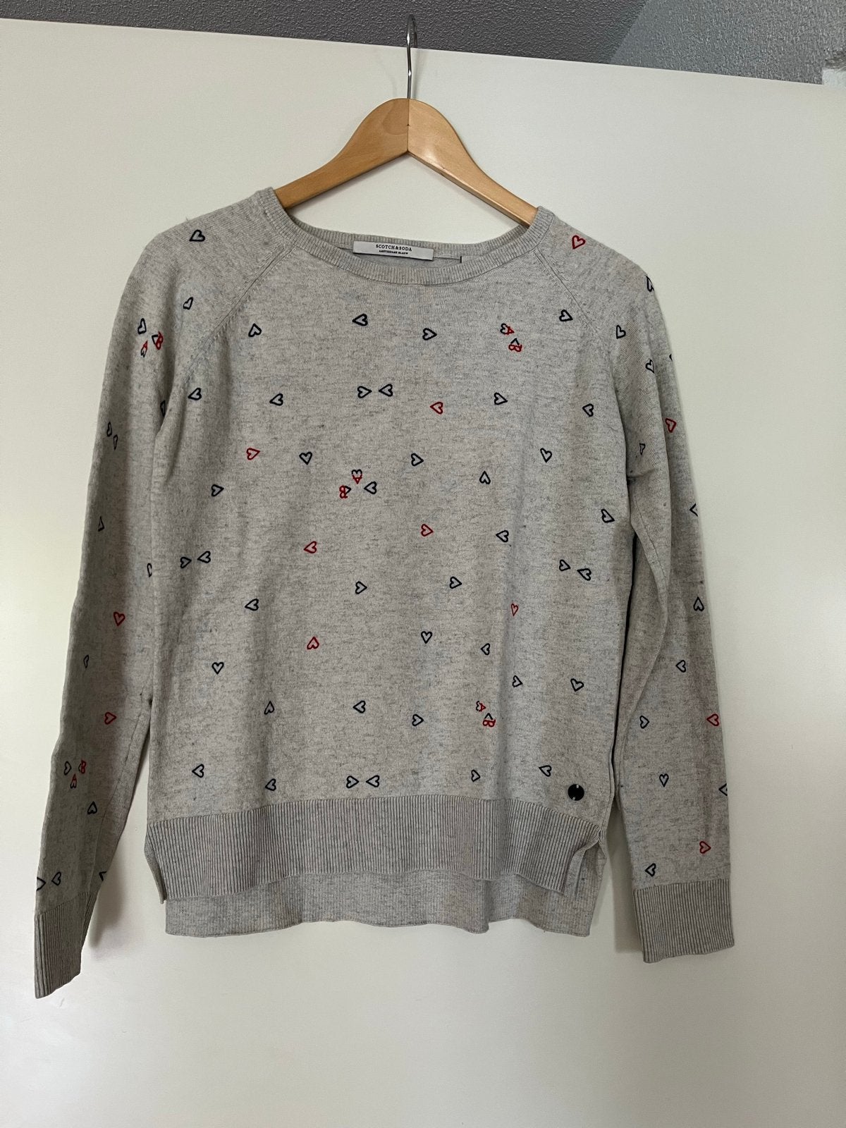 Scotch & Soda dames Sweater Maat M - Zeer Goede Conditie, Ophalen of Verzenden, Zo goed als nieuw, Overige maten, Grijs