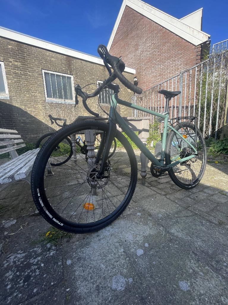 Gravel Bike Van Rysel L, Minder dan 10 versnellingen, Zo goed als nieuw, 57 tot 61 cm, Ophalen
