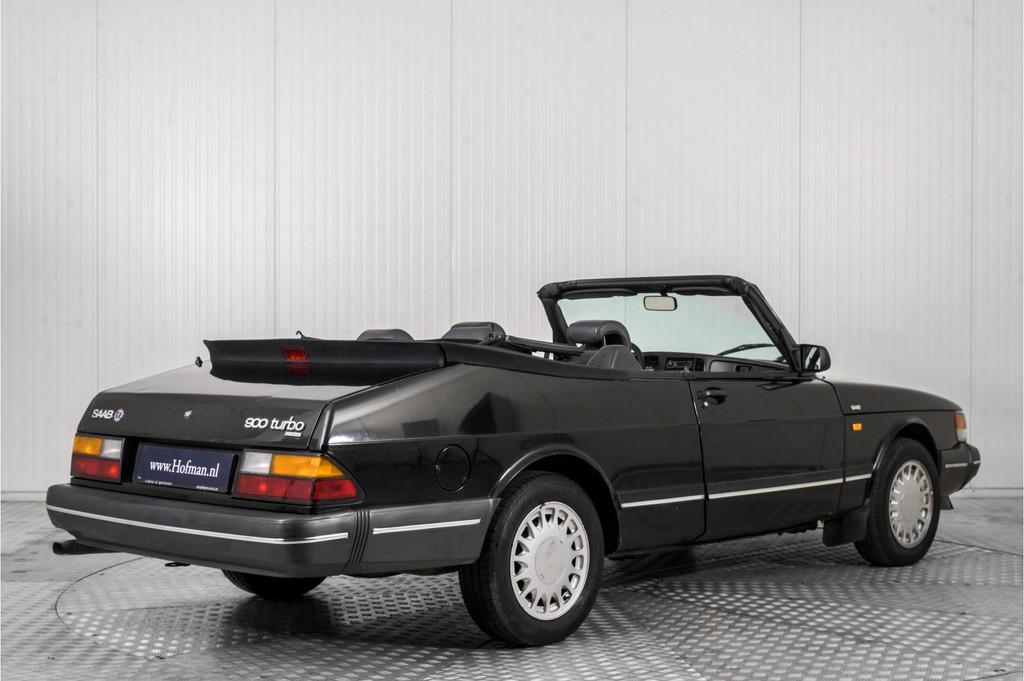 Saab 900 Cabrio 2.0 Turbo 16 (bj 1988, automaat), Auto's, Saab, 145 pk, Gebruikt, 1341 kg, 4 cilinders