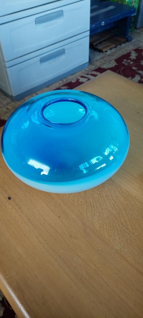 Leonardo Deco Vaas - Handgemaakt Glas in Twee Kleuren, Ophalen of Verzenden