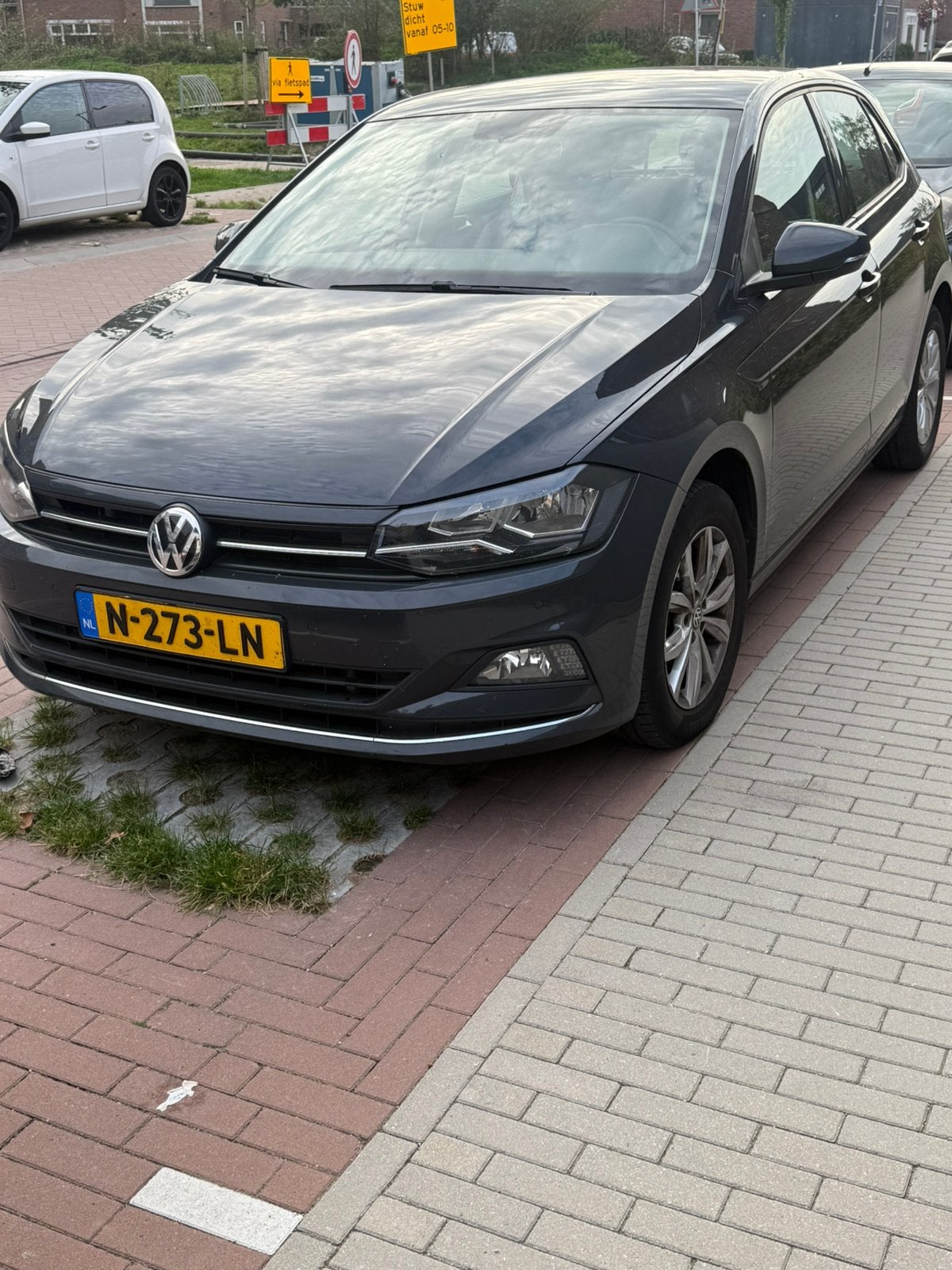Volkswagen Polo 1.6 TDI 95pk 2018 Grijs, Voorwielaandrijving, Particulier, 125 €/maand, 1100 kg