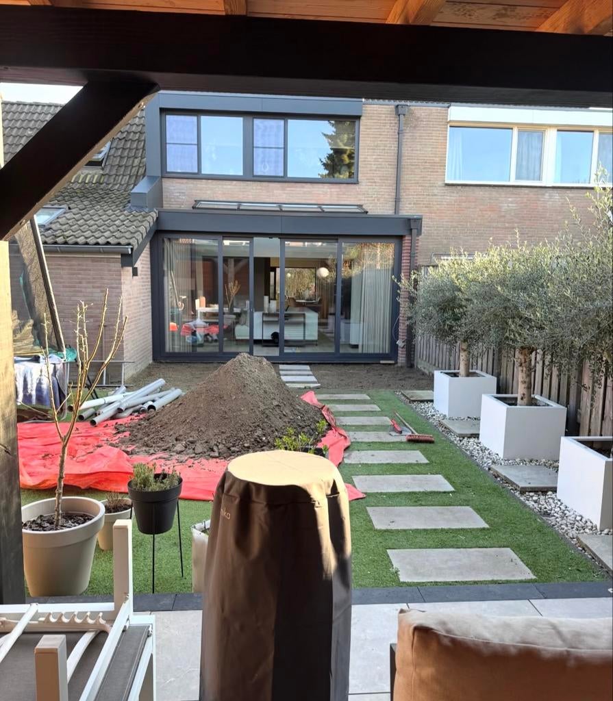 Tuin En Hovenier &  Aanleg van Tuinen & Renovatie, Tuin en Terras, Ophalen, Zo goed als nieuw, Beton, Terrastegels