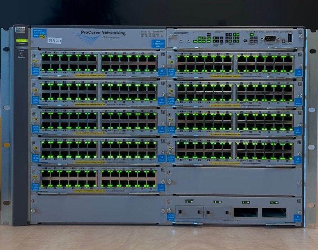HP J8698A E5412 zl switch config., Computers en Software, Ophalen, Gebruikt