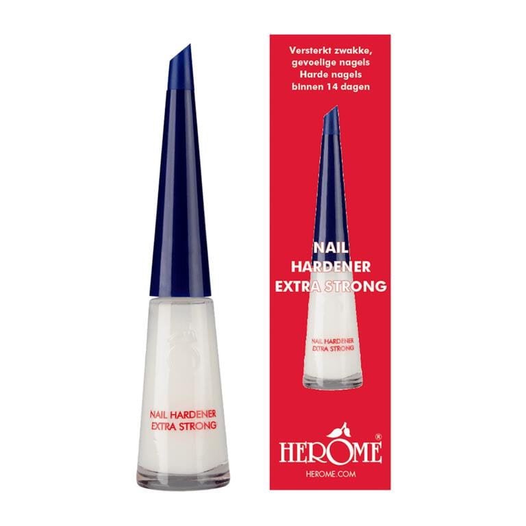Herome Nail Hardener Extra Strong, Ophalen of Verzenden, Zo goed als nieuw, Handen en Nagels
