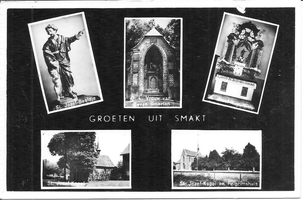 Groeten uit Smakt., Ophalen of Verzenden, 1960 tot 1980, Gelopen, Limburg