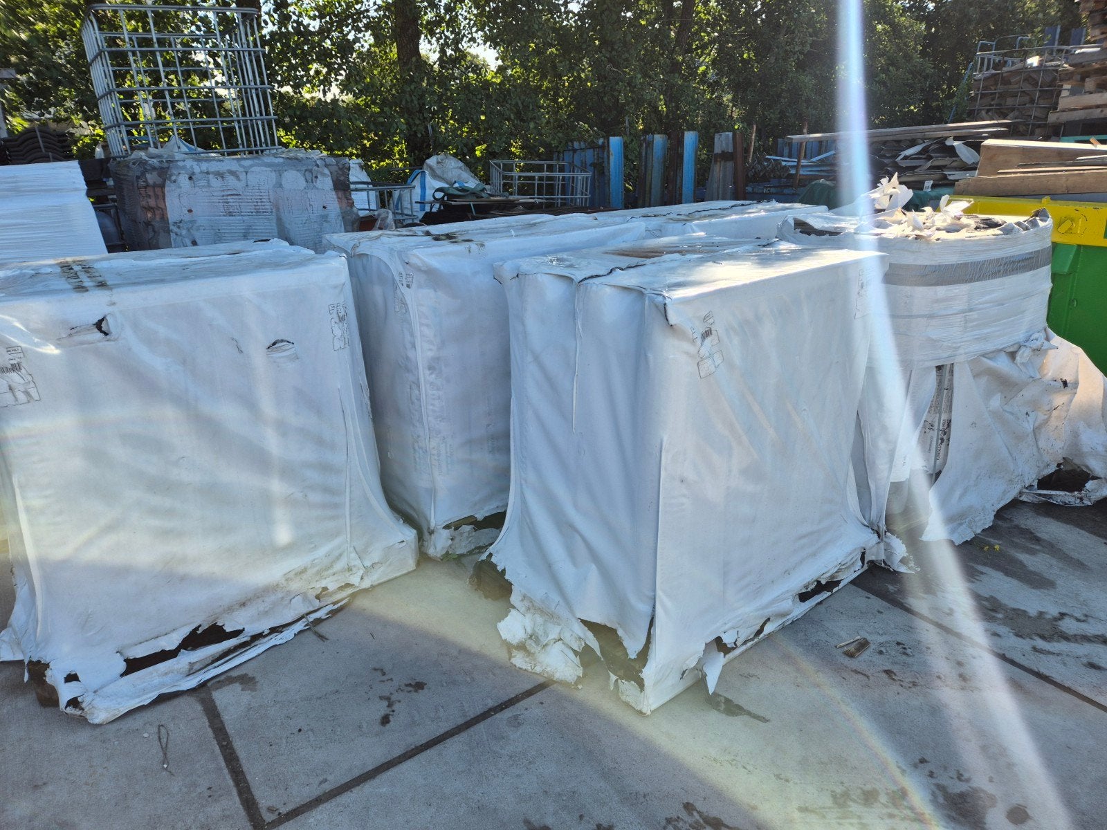 5 pallets dakleer €400, Steen of Klei, Zwart, Nieuw, Ophalen of Verzenden