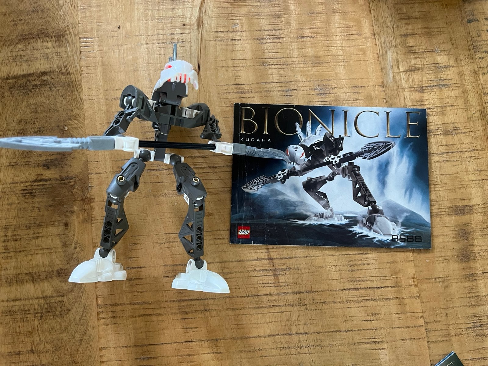Bionicle Kurahk 8588, Ophalen of Verzenden, Zo goed als nieuw