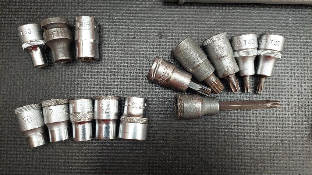 GEDORE DIV DOPPEN EN TORX, Ophalen of Verzenden, Gebruikt