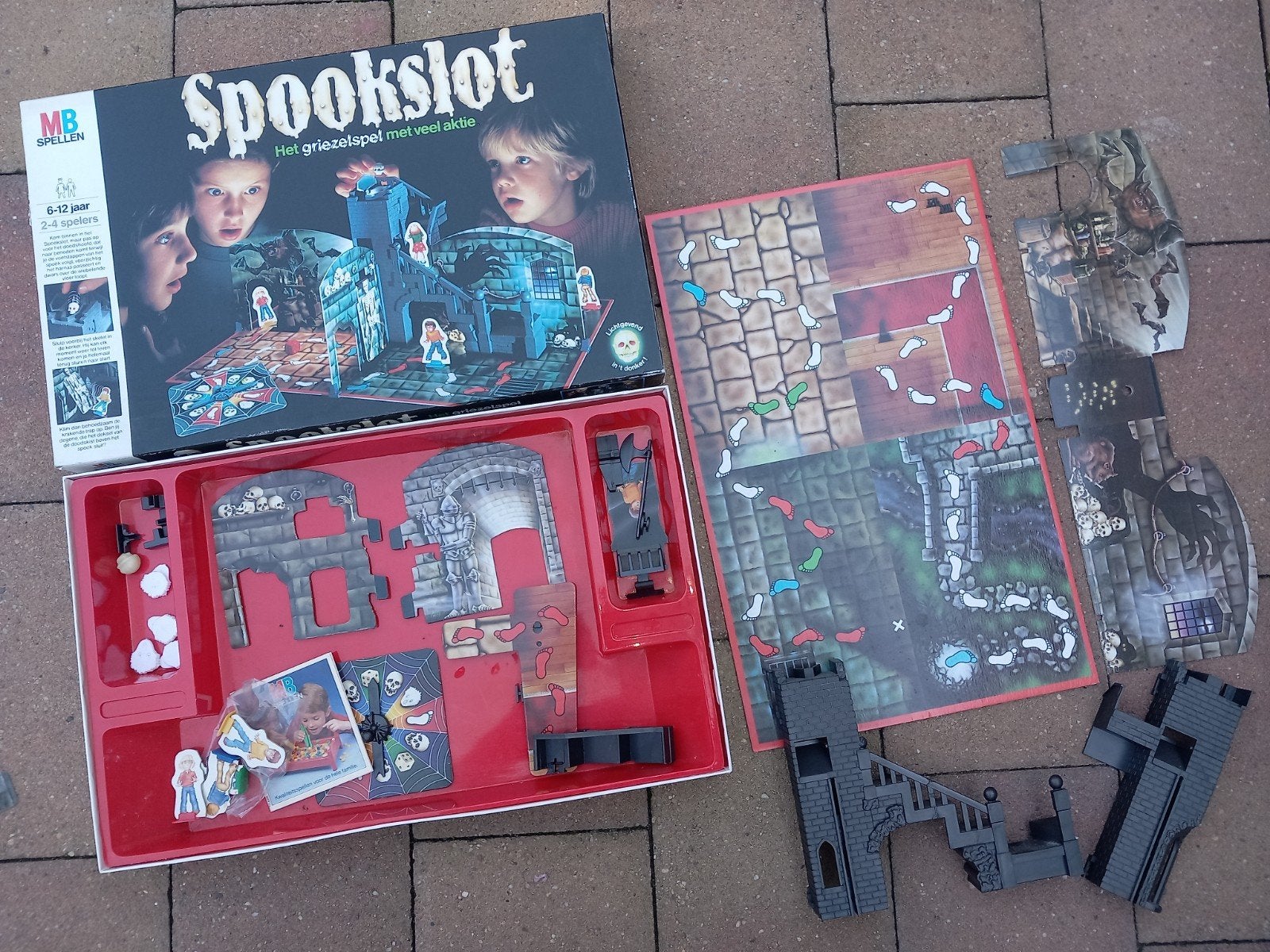 Spookslot Bordspel - Het griezelspel met veel actie, Onbekend, Ophalen of Verzenden, Drie of vier spelers, Onbekend