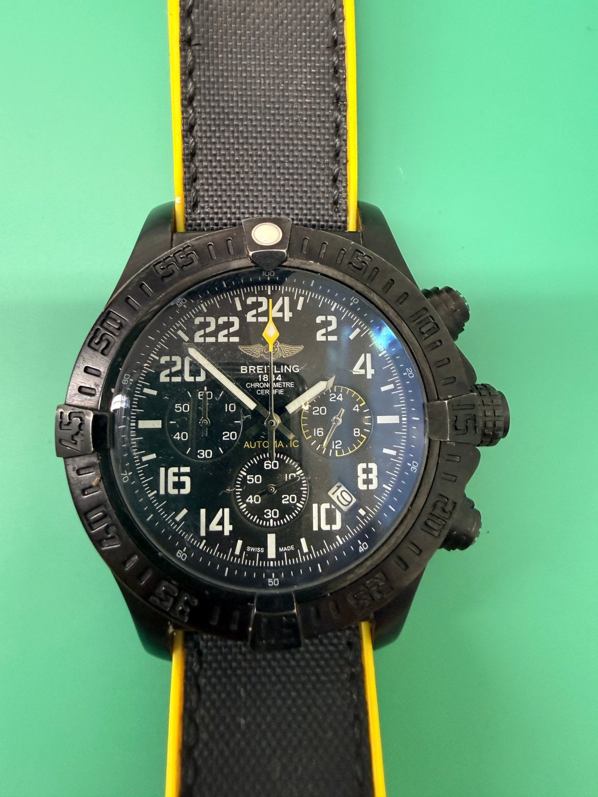 Breitling Avenger Hurricane, Gebruikt, Staal, Breitling, Polshorloge