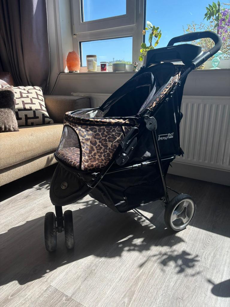 Innopet hondenbuggy allure cheetah - als nieuw, Ophalen, Zo goed als nieuw