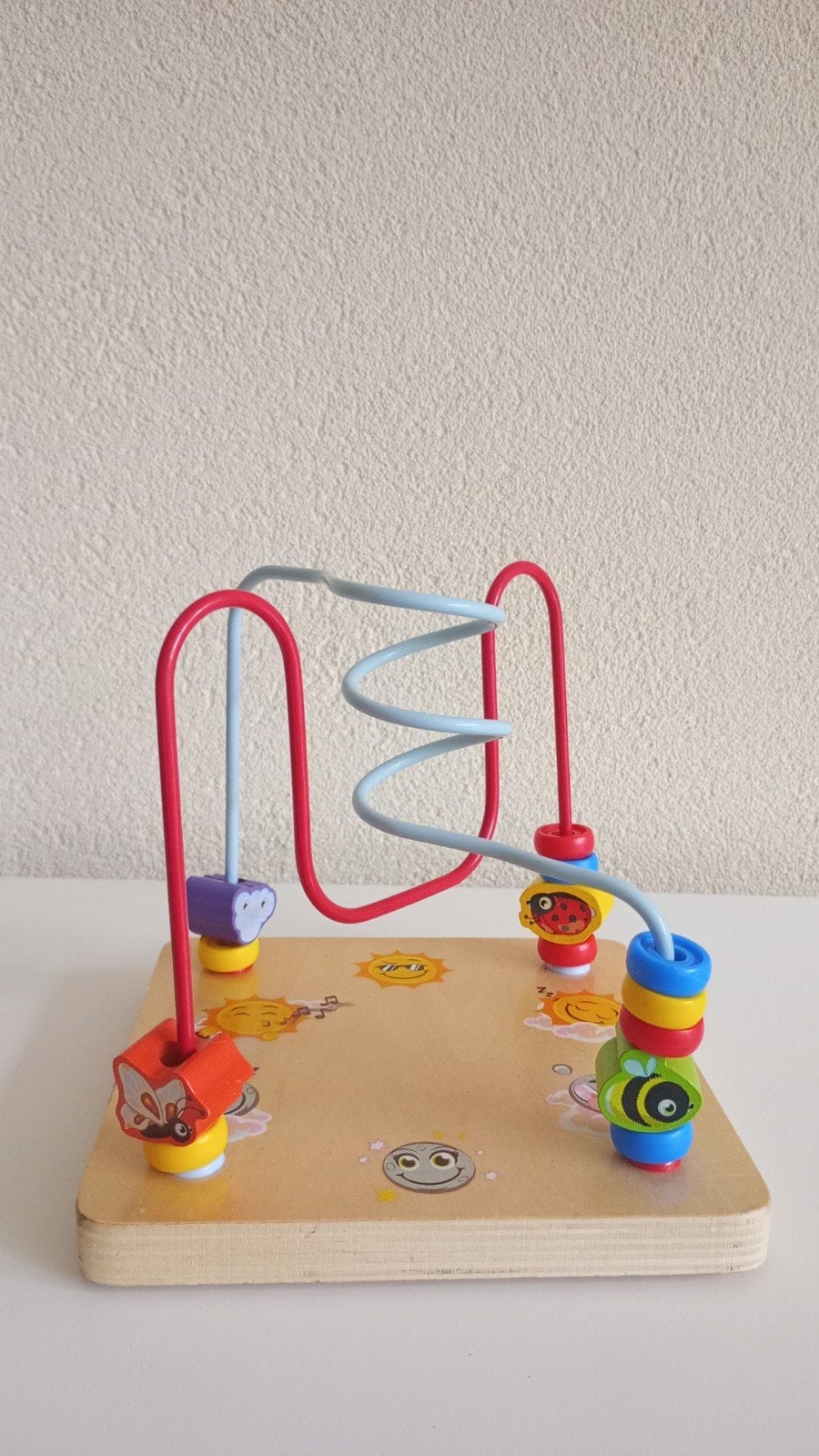 Houten kralenframe / kralenspiraal, Ophalen of Verzenden, Overige typen