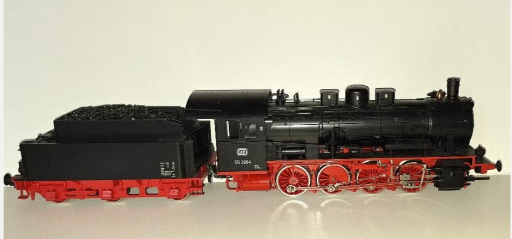 Marklin Spoor 1 5743 - DC Stoomloc BR 55 met geluid in ovp, Locomotief, Gelijkstroom of Wisselstroom, Ophalen of Verzenden, Zo goed als nieuw