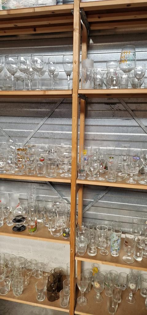 Glazen,bierglazen, Ophalen