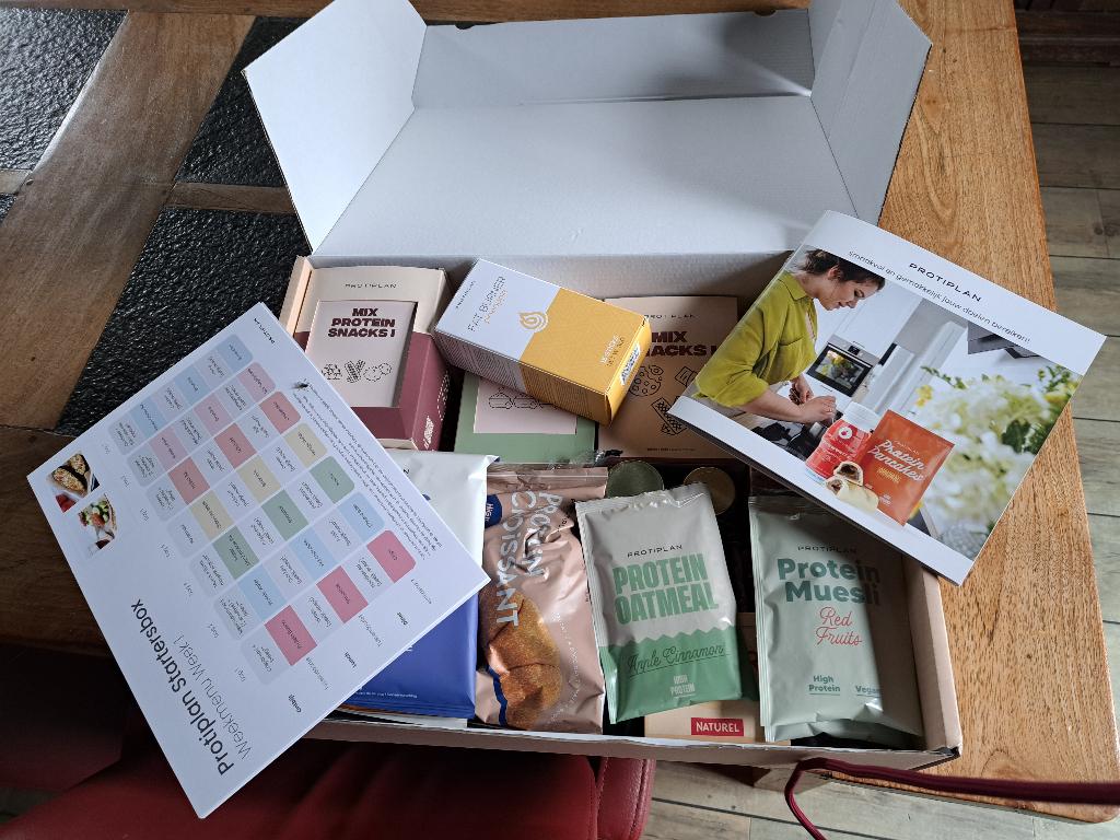 Protiplan dieetbox, Ophalen of Verzenden, Zo goed als nieuw, Dieet en Voeding
