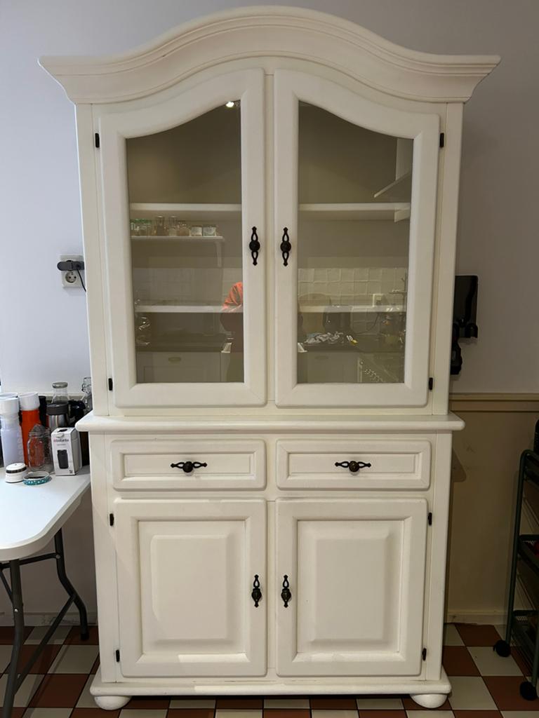 Brocante buffetkast 205x125x45, Ophalen, Gebruikt, 200 cm of meer, 25 tot 50 cm