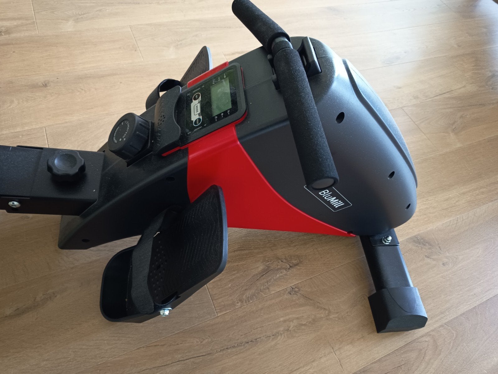 Roeimachine magnetisch zgan met boekje, Sport en Fitness, Fitnessapparatuur, Ophalen, Zo goed als nieuw