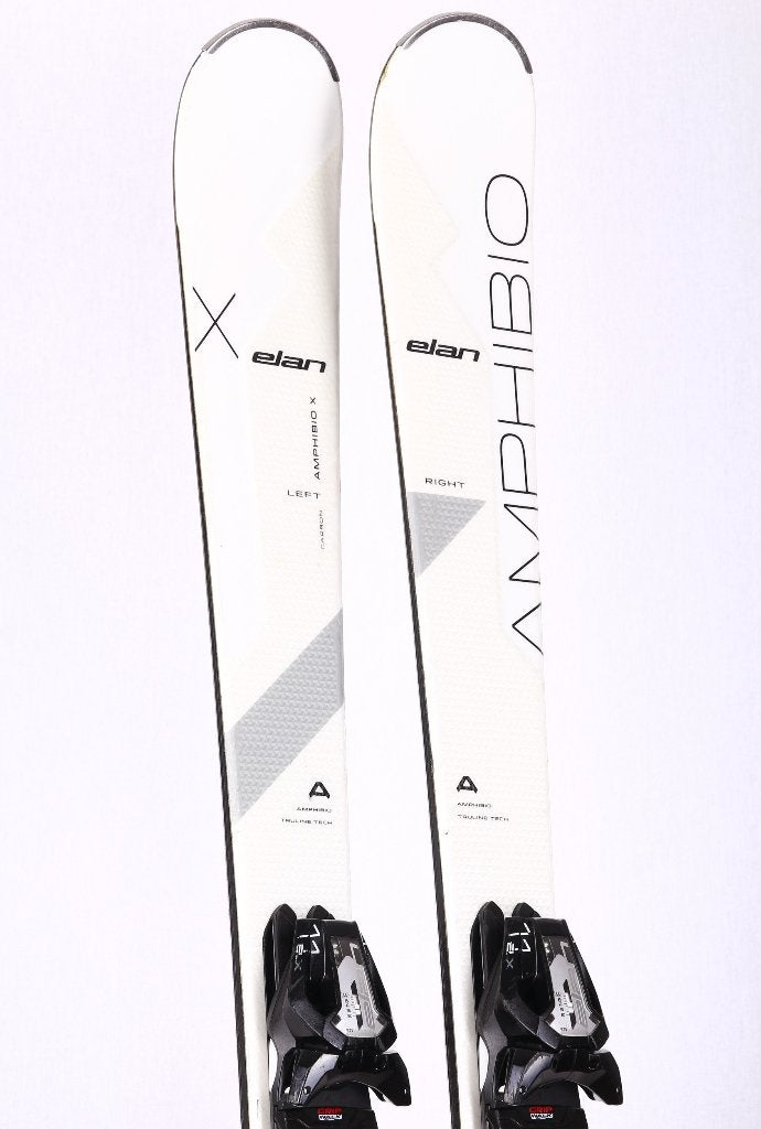 152 cm ski's ELAN AMPHIBIO X, white, grip walk + Elan ELX 11, Overige merken, 140 tot 160 cm, Gebruikt, Verzenden
