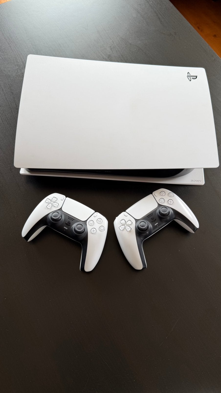 Ps5 digital 1TB met 2 controllers, Ophalen of Verzenden, Gebruikt, Playstation 5 Digital