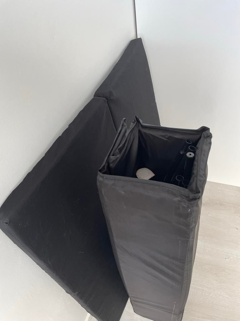 Compacte en opvouwbare box, ideaal voor reizen, Kinderen en Baby's, Boxen, Ophalen, Gebruikt, Vierkant, Boxkleed