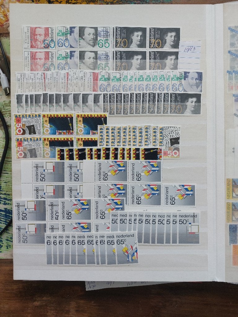 Nederland 1983, NVPH 1280 tm 1299., Postzegels en Munten, Ophalen of Verzenden, Na 1940, Postfris