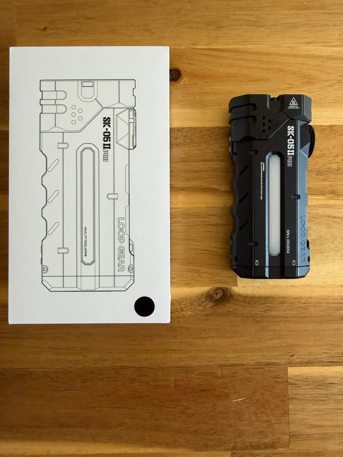 LoopGear SK05 pro 2 - Zaklamp, Ophalen of Verzenden, Nieuw, Batterij