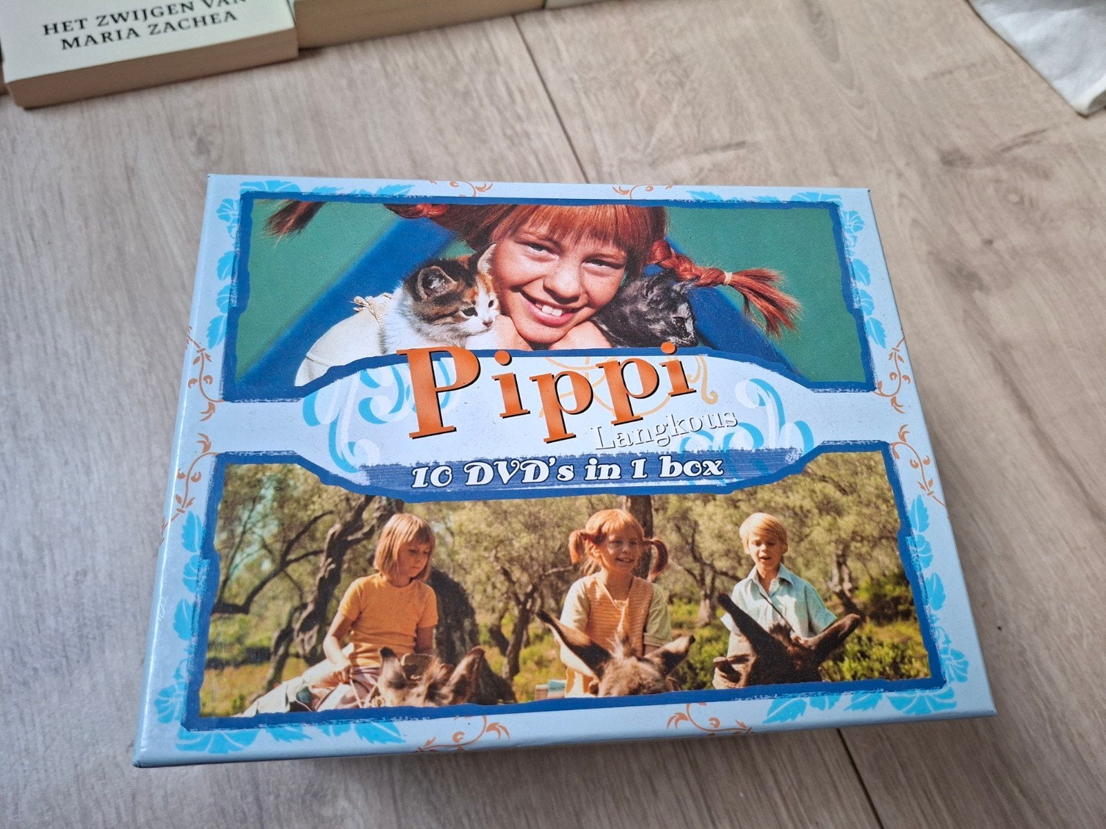 Pippi Langkous - 10 DVD's in 1 box, Alle leeftijden, Ophalen of Verzenden, Avontuur