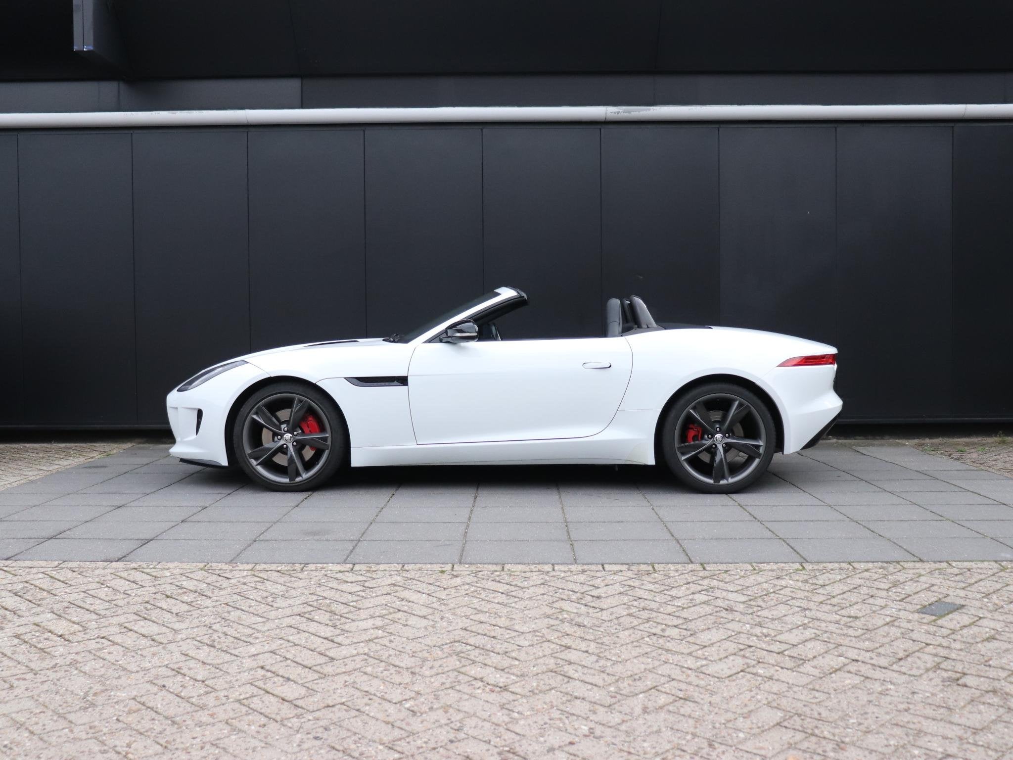 Jaguar F-TYPE 3.0 V6 Convertible | LEDER | NAVI | MERIDIAN S, Auto's, Euro 5, Achterwielaandrijving, 2995 cc, Cabriolet
