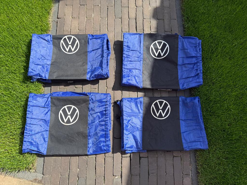 Volkswagen bandenhoes - 4 stuks, Ophalen of Verzenden, Volkswagen