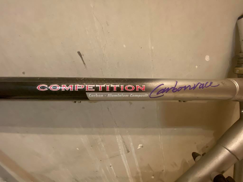 Batavus Competition Carbonrace frame - Carbon/Aluminium, Fietsen en Brommers, Fietsonderdelen, Ophalen, Gebruikt, Frame