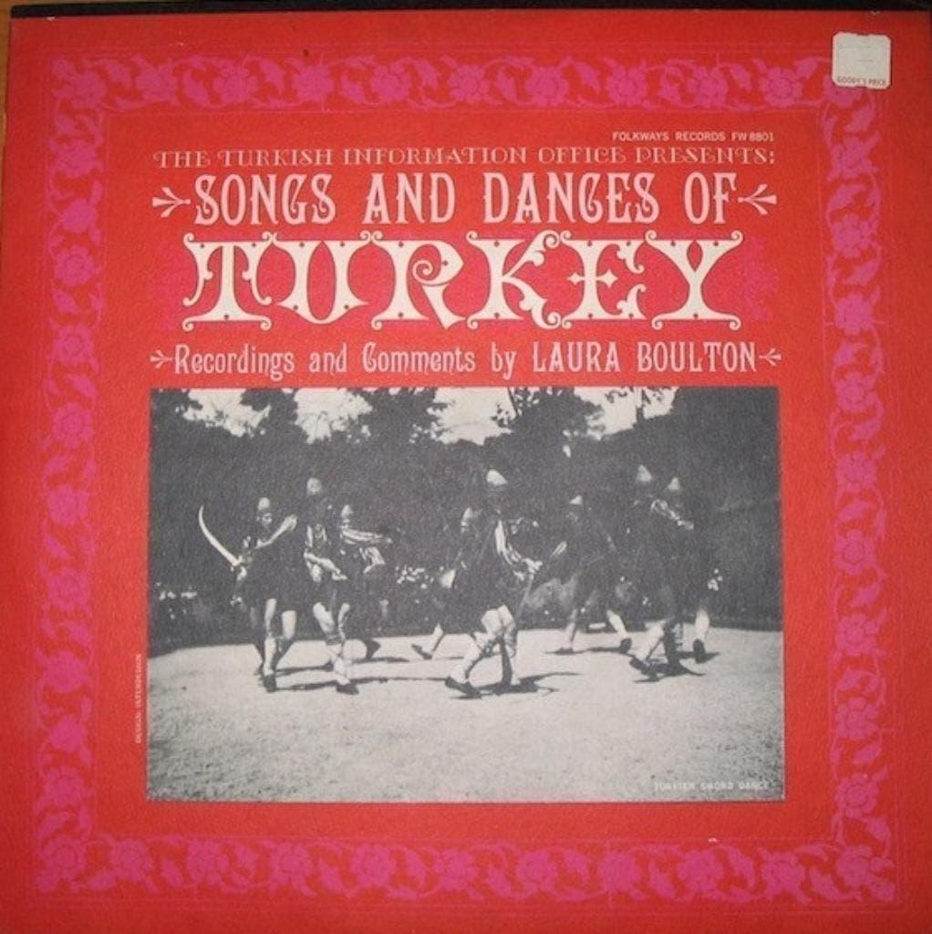 Songs And Dances Of Turkey, Ophalen, Zo goed als nieuw, 12 inch