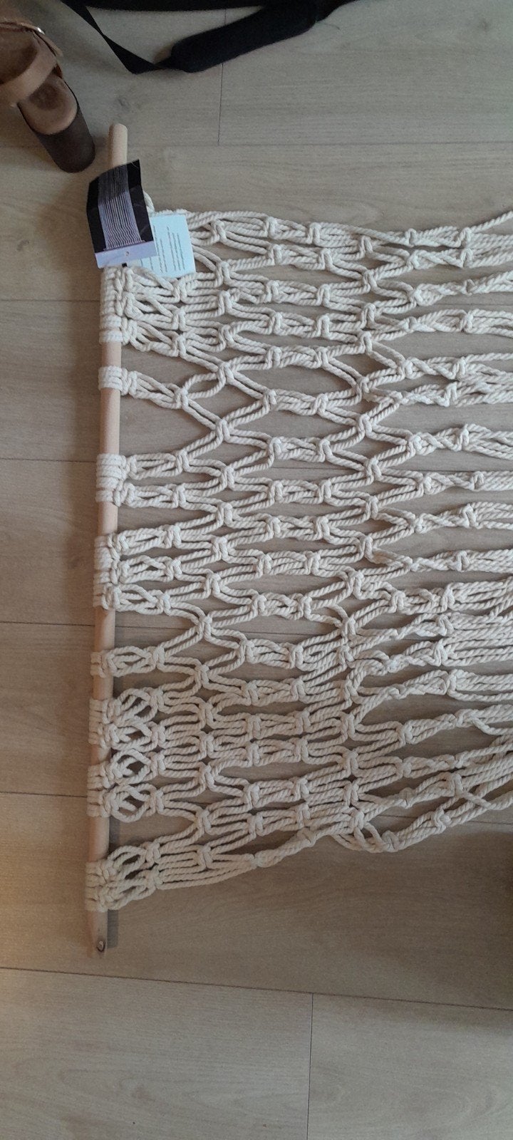 Macramé deurhanger -vliegengordijn - Xenos, Nieuw, Crème, 150 tot 200 cm, 50 tot 100 cm