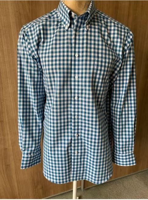 Royal Class Selection Slim Fit mt. XL overhemd 100% katoen, Kleding | Heren, Blauw, Ophalen of Verzenden, Zo goed als nieuw, Halswijdte 43/44 (XL)