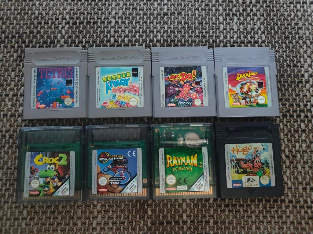 Game Boy & Game Boy Color Spellen Bundel (8 stuks), Spelcomputers en Games, Games | Nintendo Game Boy, Gebruikt, Overige genres