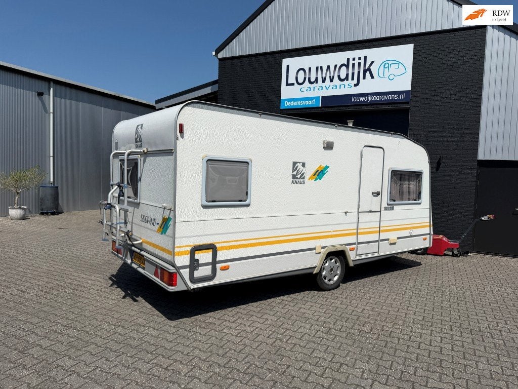 KNAUS Südwind 495 TF ’96 (Fransbed, Rondzit), Caravans en Kamperen, Rondzit, Bedrijf, Lengtebed, 6 tot 7 meter