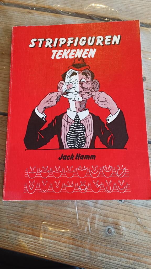 Stripfiguren Tekenen - Jack Hamm (Vintage Boek), Boeken, Ophalen of Verzenden, Zo goed als nieuw, Jack Hamm