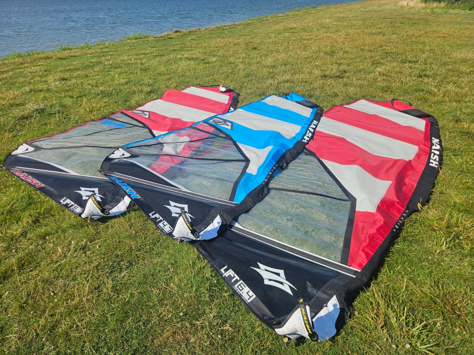 Nash Lift zeilen 4.7, 5.7, 6.4 voor wingsurffoil, Ophalen, Zeil