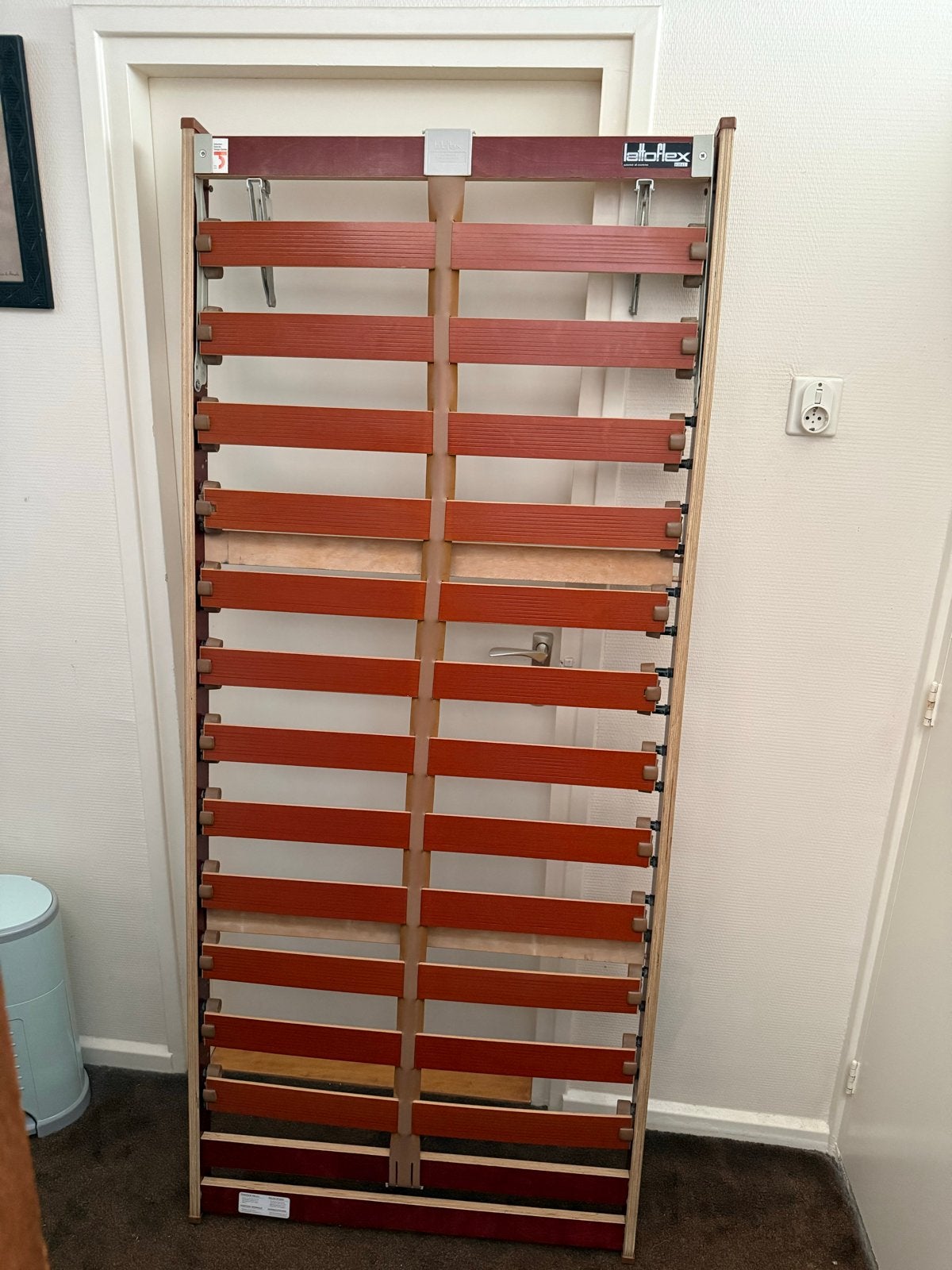 Lattoflex lattenbodem - Comfortabel en verstelbaar, Ophalen, 90 cm, Eenpersoons, Bruin