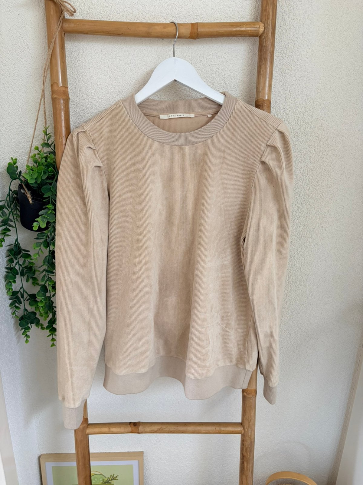 Yaya trui maat M, Ophalen of Verzenden, Zo goed als nieuw, Maat 38/40 (M), Beige