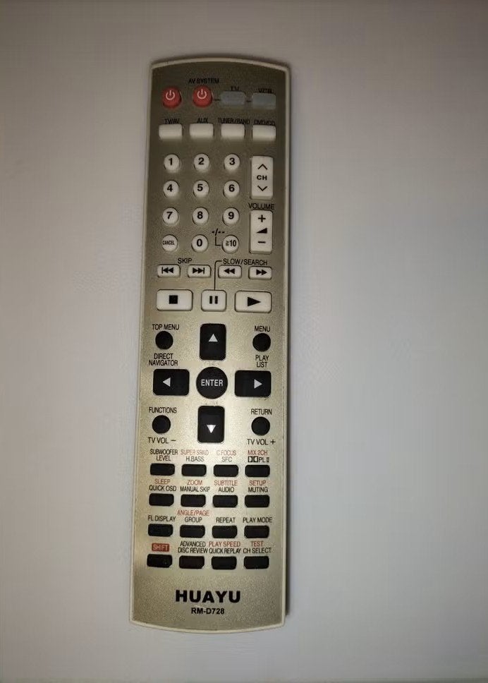 Huayu RM-D728 afstandsbediening voor Panasonic DVD, Ophalen of Verzenden, Dvd