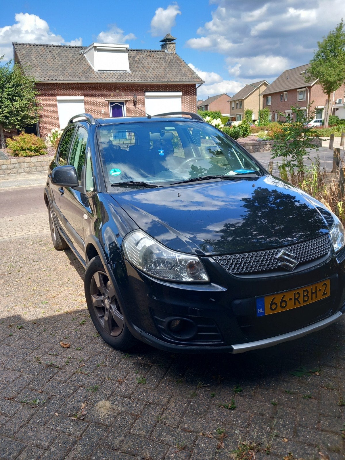 Suzuki SX4 1.6 2011 Zwart, Auto's, Voorwielaandrijving, 4 cilinders, Origineel Nederlands, 1200 kg