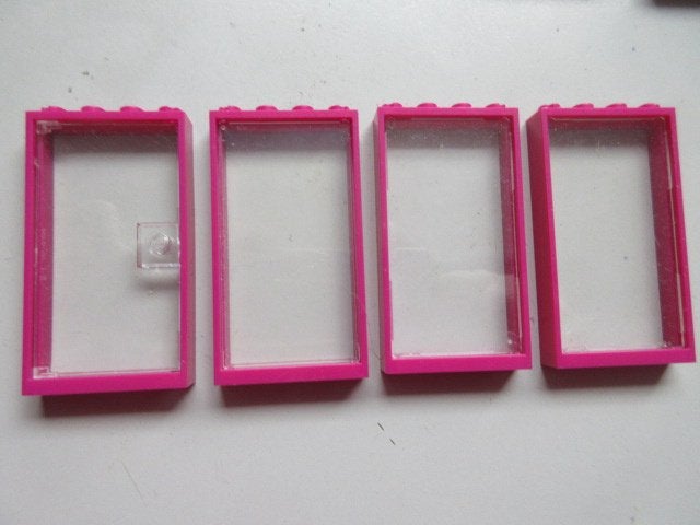 nr. 8633, Ramen en deur, Magenta., Ophalen of Verzenden, Zo goed als nieuw, Complete set, Lego