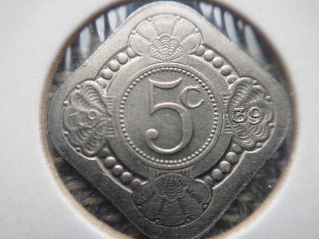 5 cent of stuiver 1939 pr/unc, Ophalen of Verzenden