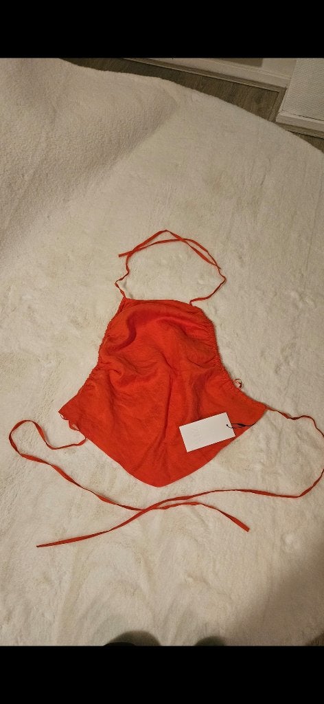 Zara top, Zara, Ophalen of Verzenden, Zo goed als nieuw, Rood