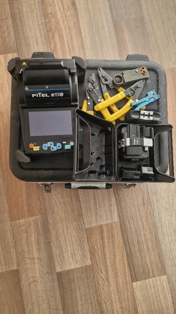 Fitel s179 lasapparaat incl fitel cleaver, Ophalen, Elektroden