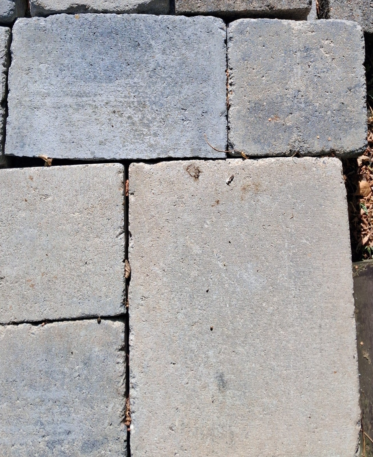 Betontegels wildverband 20x20, 20x30, 30x40 - ruim 10m2, Tuin en Terras, Tegels en Klinkers, Ophalen, Gebruikt, 10 m² of meer