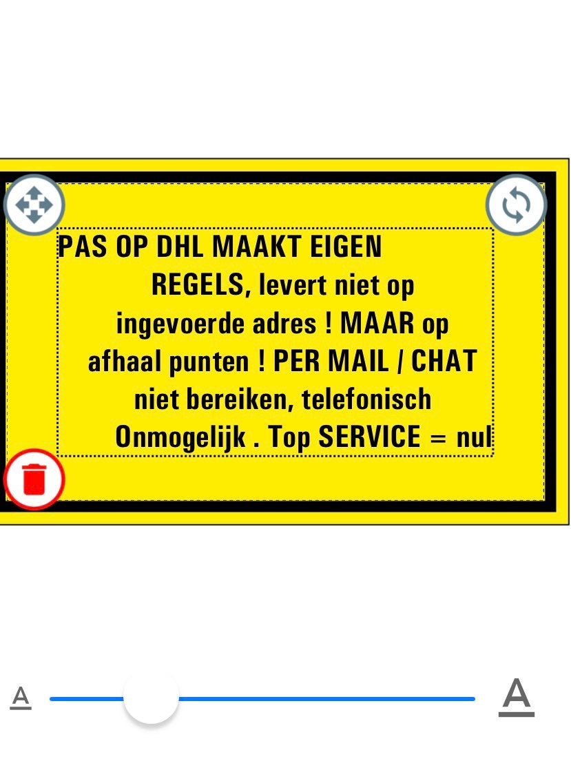 De slecht service DHL - eigen regels ., Vacatures, Vacatures | Thuiswerk, Variabele uren, Overige niveaus, Starter, Overige vormen